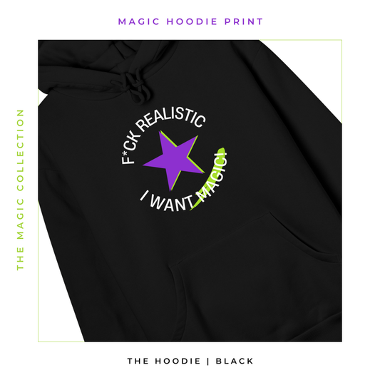 The Magic Collection | Womens Regular Hoodie | black