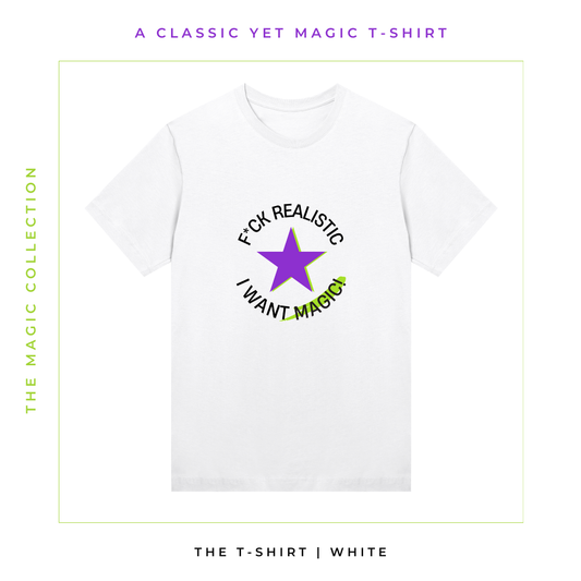 The Magic Collection | Womens Regular Tee | white/grey