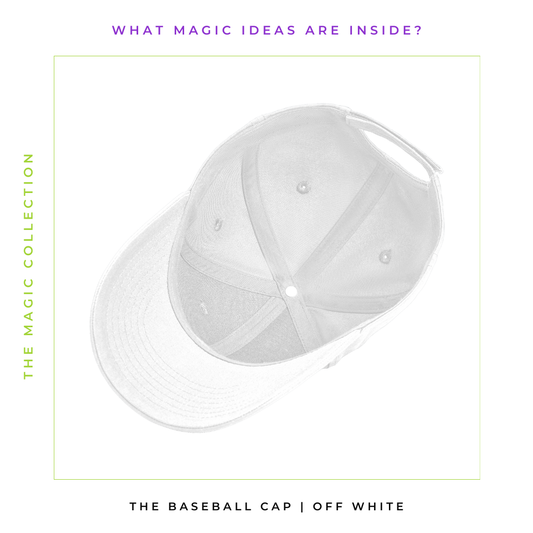 The Magic Collection | Unisex Baseball Cap | white