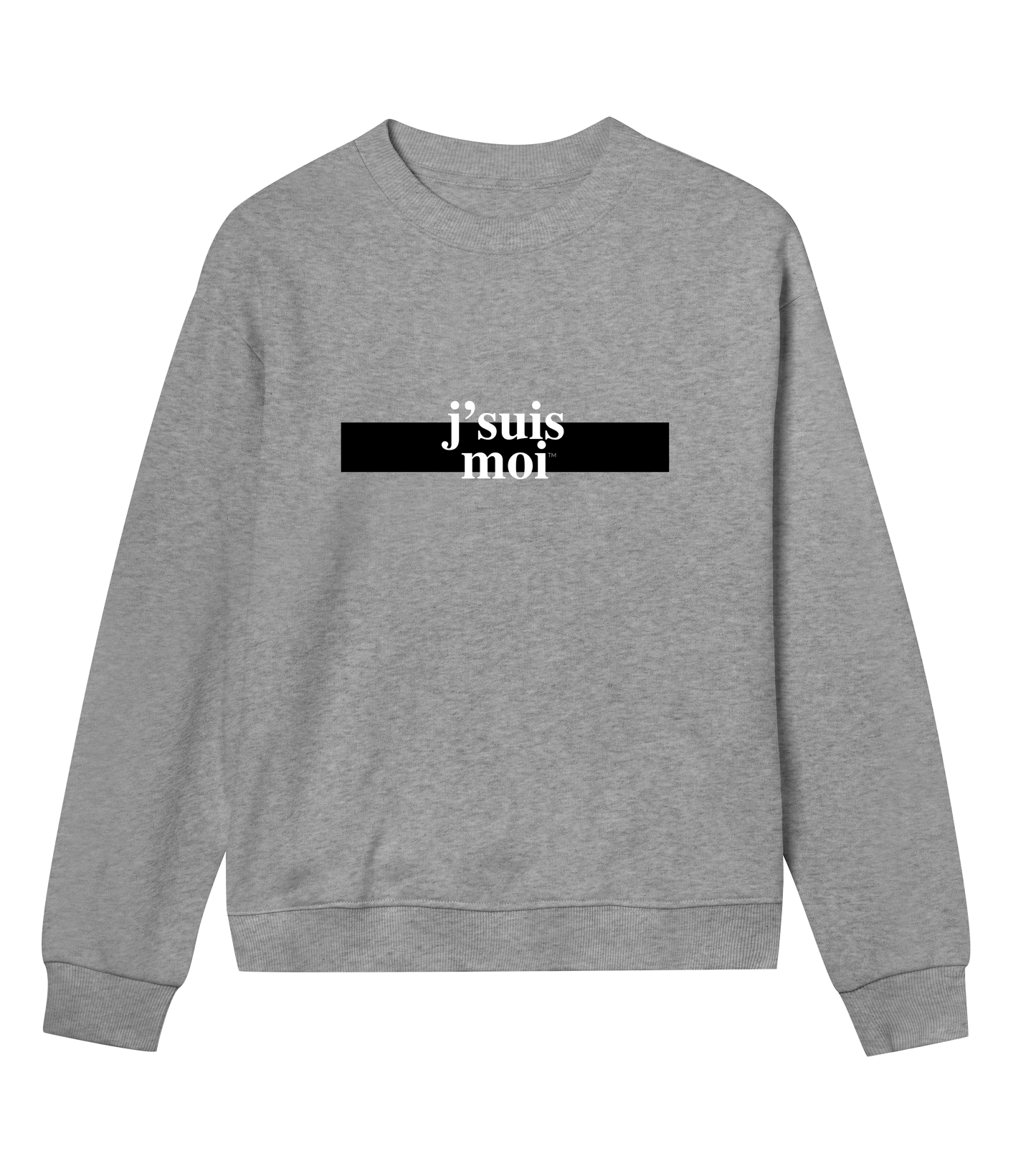 Women's regular sweatshirt | j'suis moi | grey |