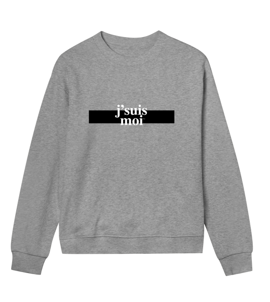 Women's regular sweatshirt | j'suis moi | grey |