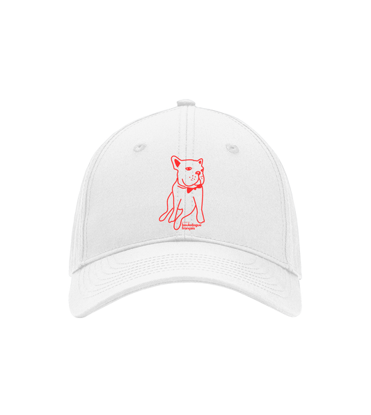 UNISEX baseball cap | je suis un bouledogue français | white/blue