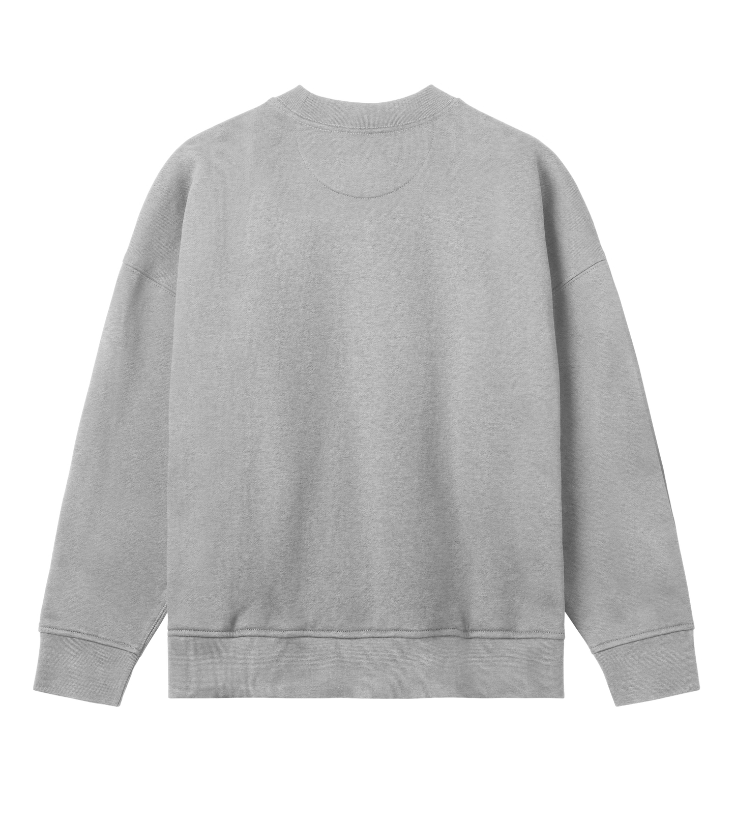 Women's oversized sweatshirt | j'suis moi | grey melange |